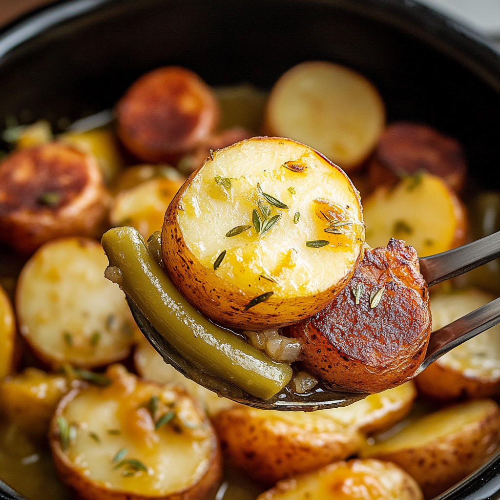 Slow Cooker Swamp Potatoes