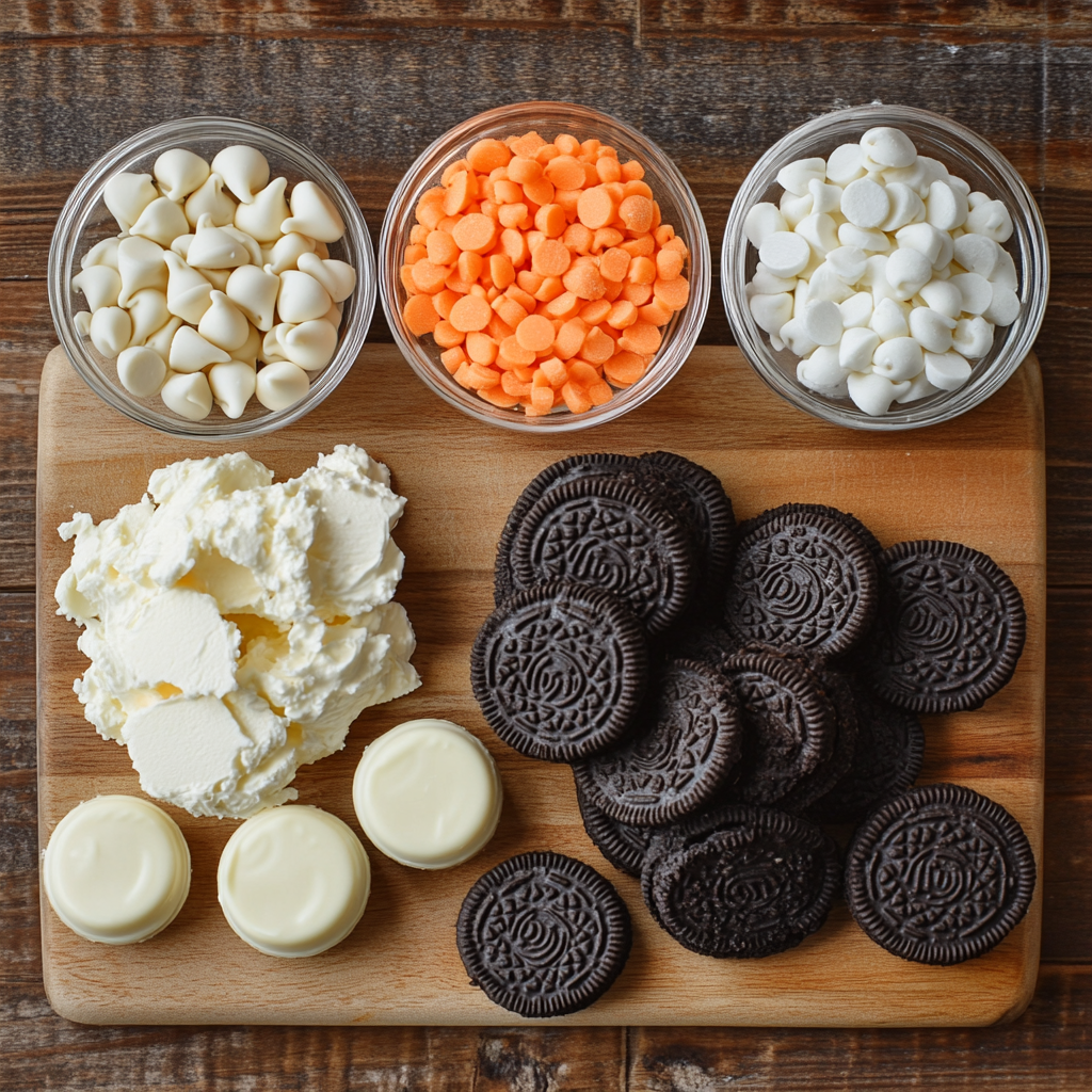 Snowman Oreo Balls ingredients