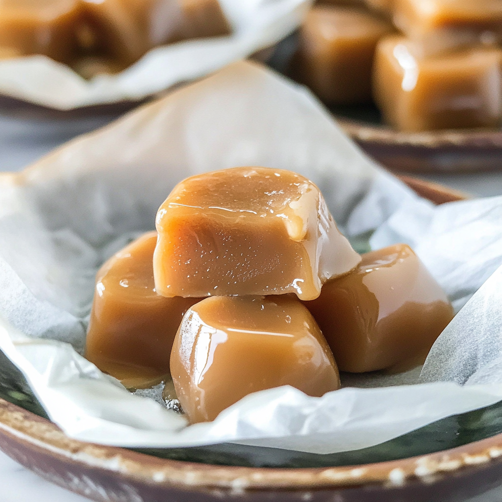 Soft Homemade Caramels