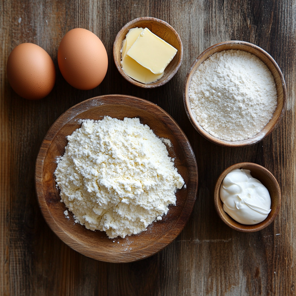Sugar Cookie Cheesecake Bars ingredients