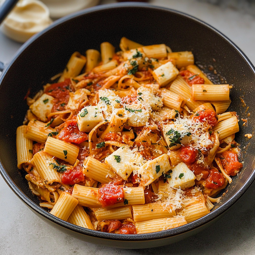 Tomato Cod Pasta