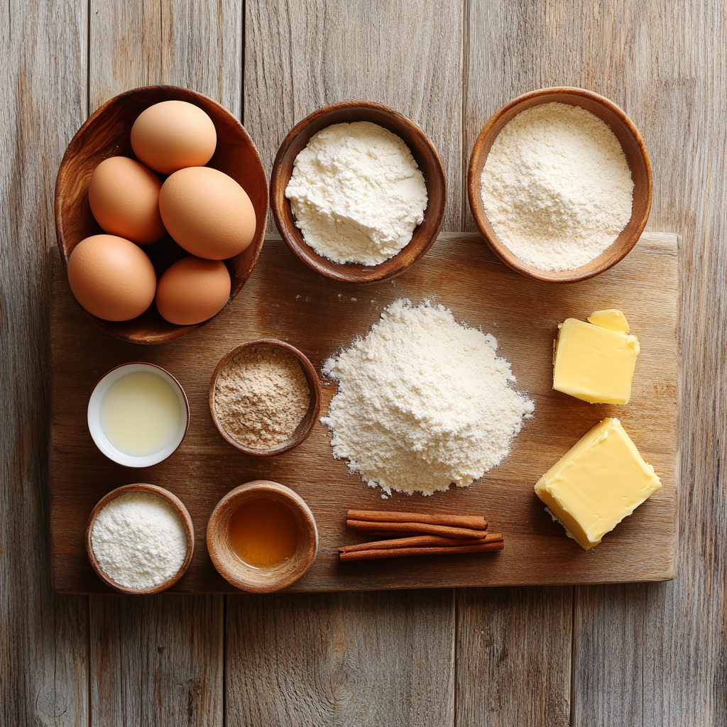 Bakery Style Snickerdoodles ingredients