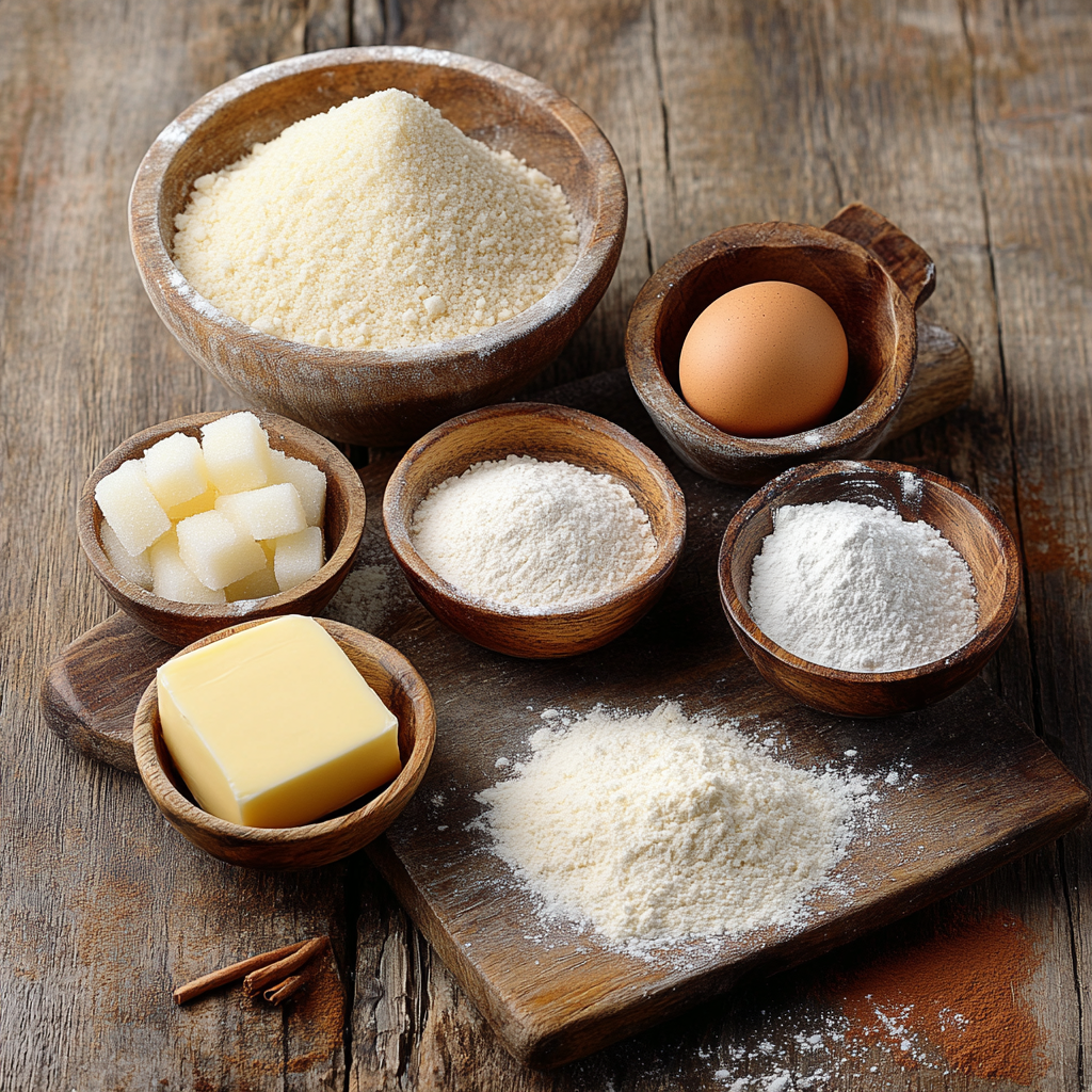Brown Butter Sugar Cookies ingredients