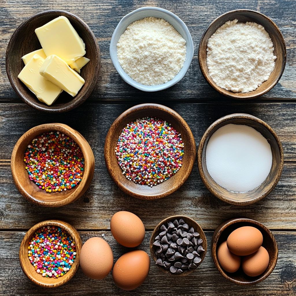Christmas Crack Cookies ingredients