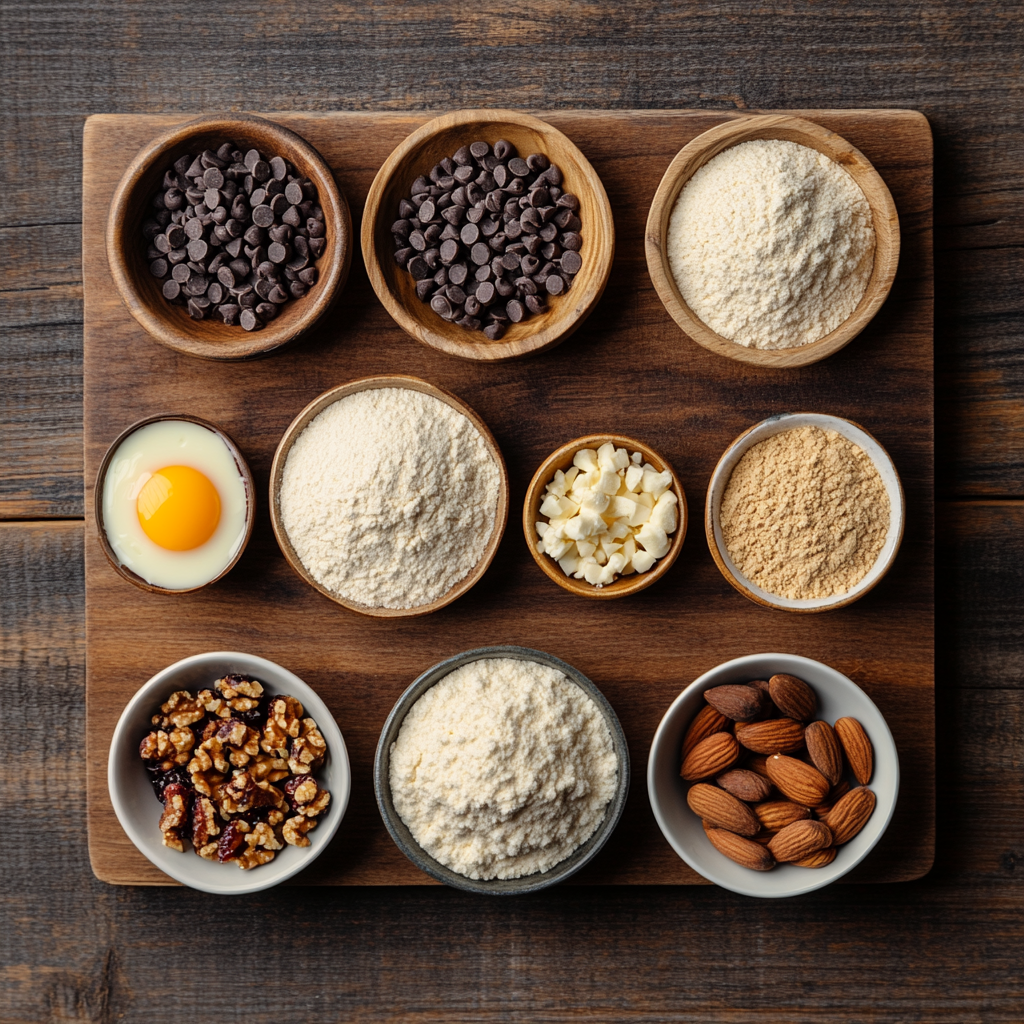 Christmas Kitchen Sink Cookies ingredients