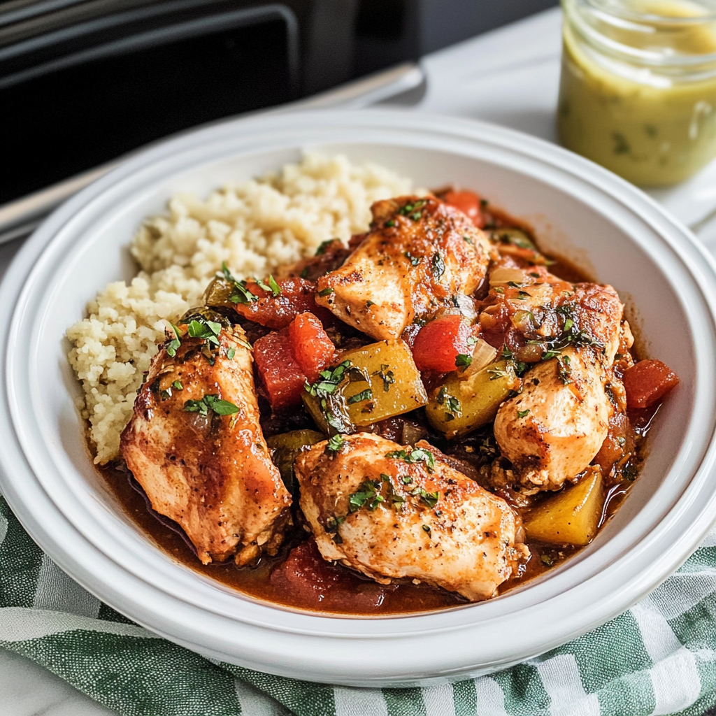 Complete Chicken Dinner in the Crockpot
