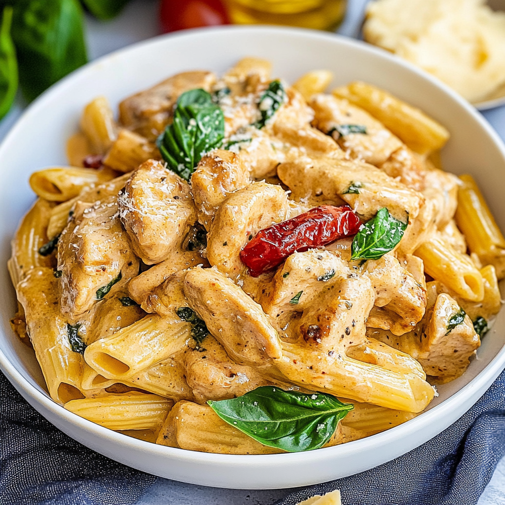 Creamy Tuscan Chicken Pasta