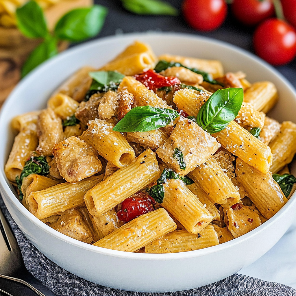 Creamy Tuscan Chicken Pasta