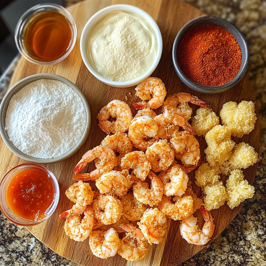 Fried Shrimp ingredients