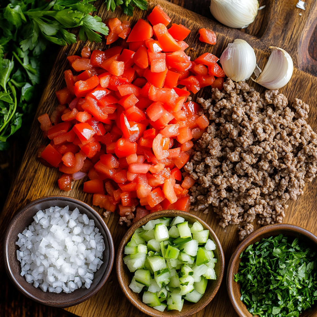 Goulash Soup ingredients