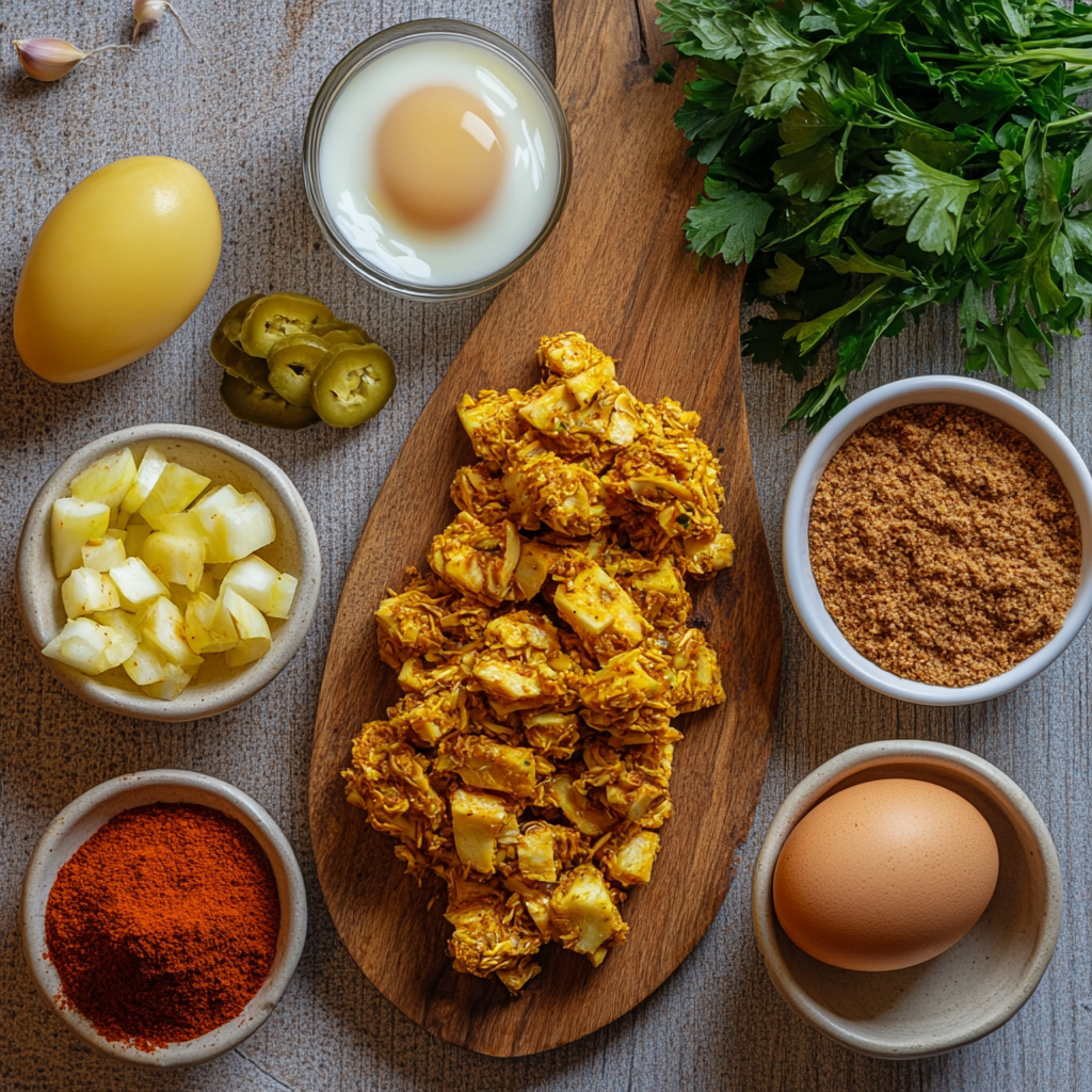 Jackfruit Burgers ingredients