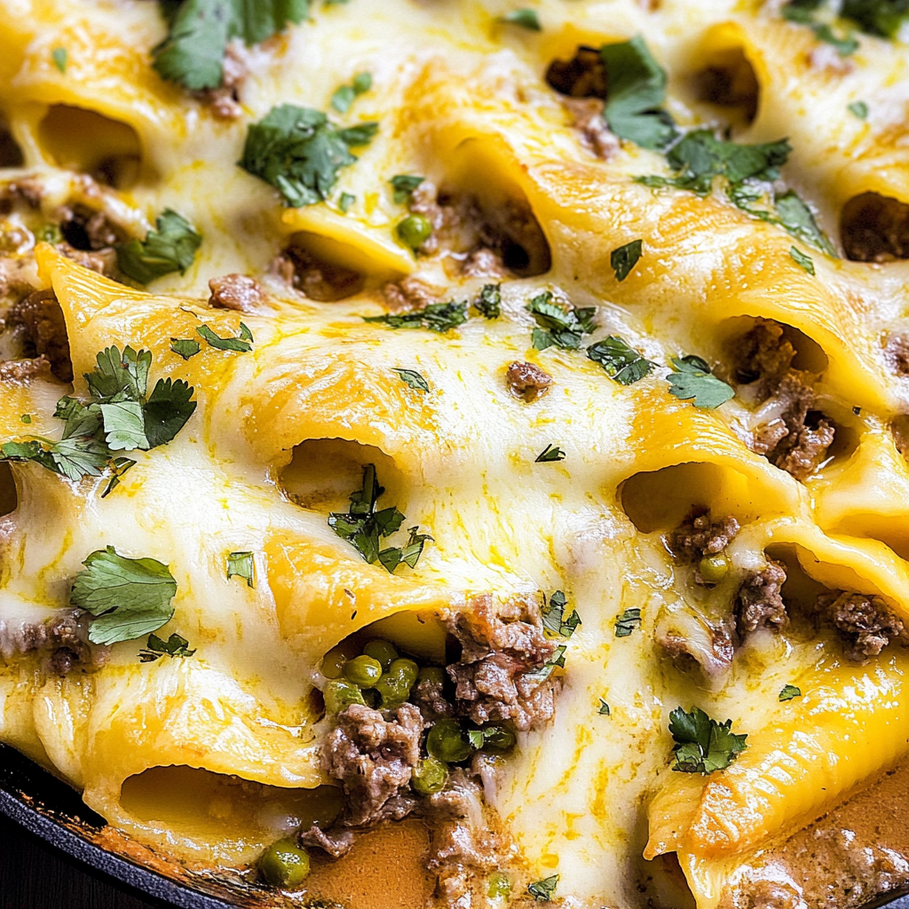 Philly Cheese Steak Stuffed Shells