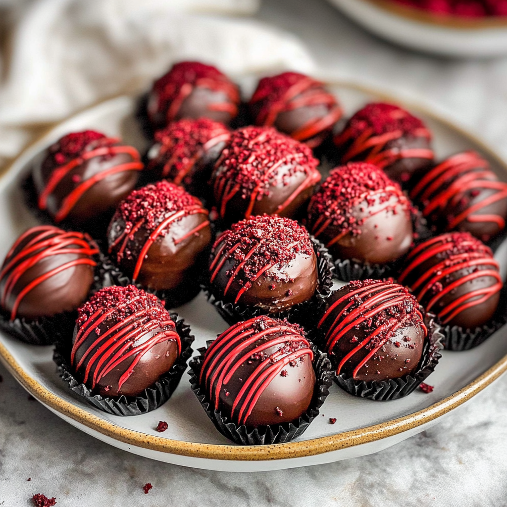 Red Velvet Truffles