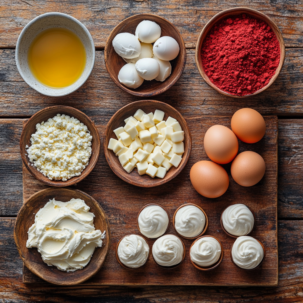 Red Velvet Truffles ingredients