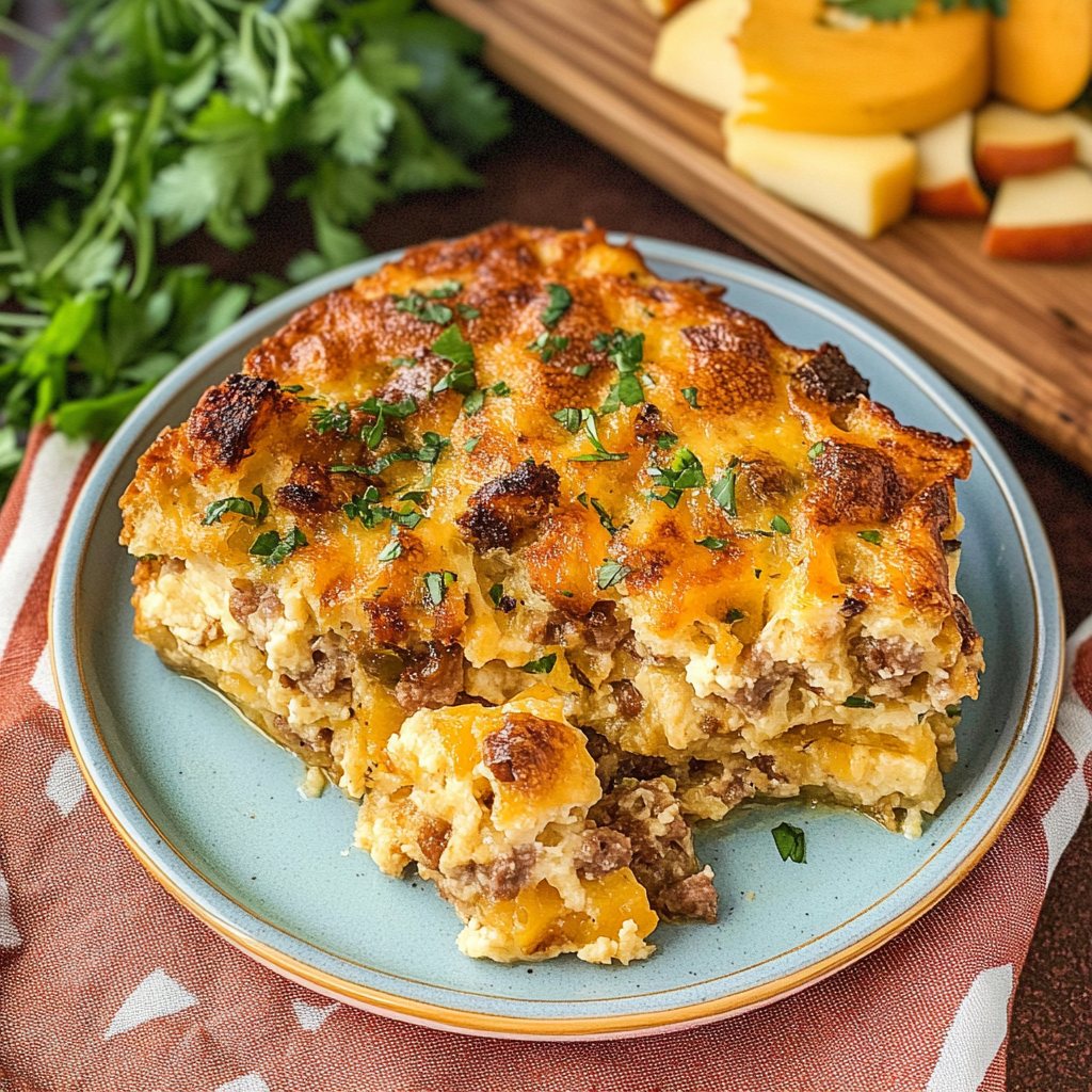 Sausage Breakfast Strata