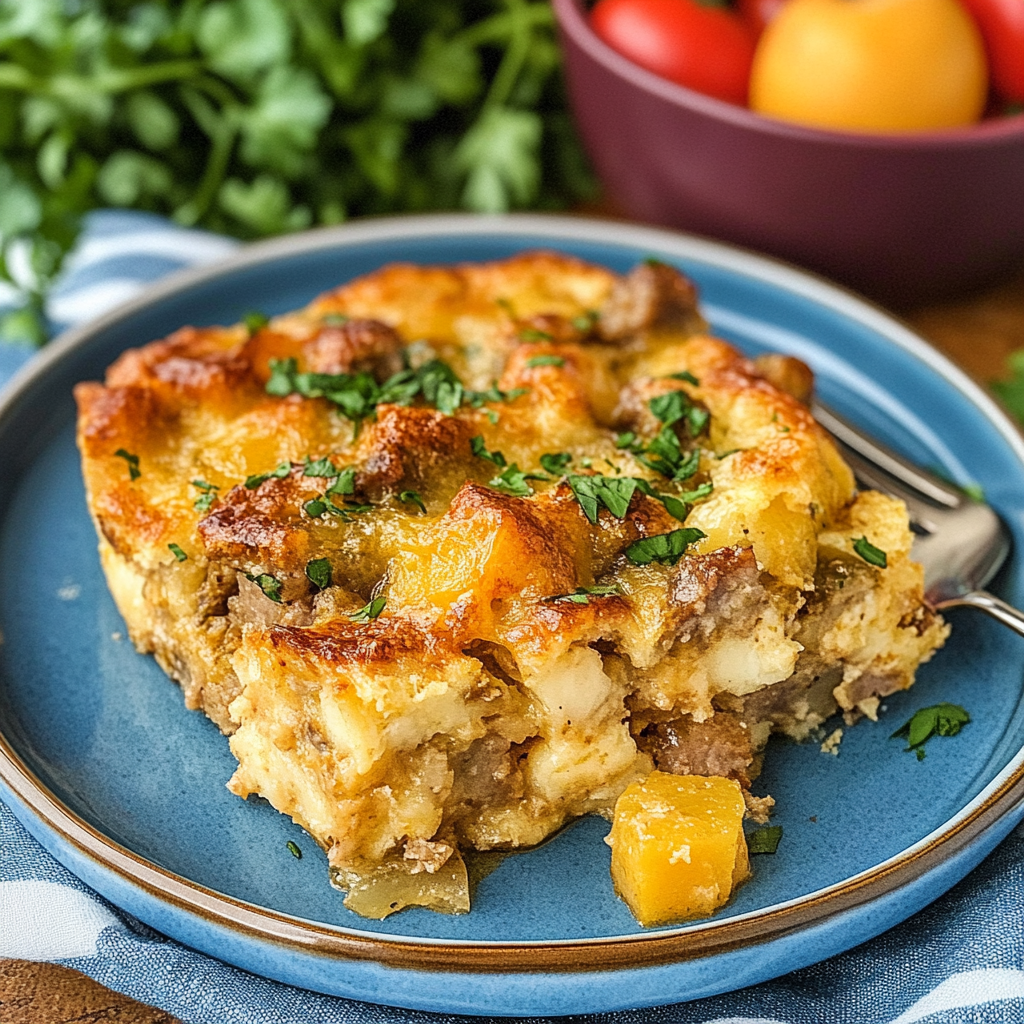 Sausage Breakfast Strata