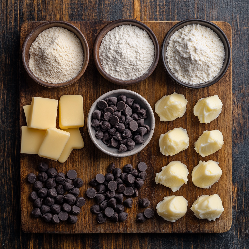 Sheet Pan Chocolate Chip Cookies ingredients