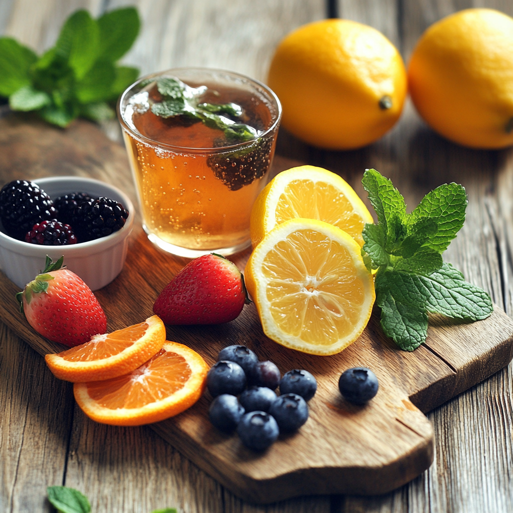 Sweet Tea Harvest Punch ingredients