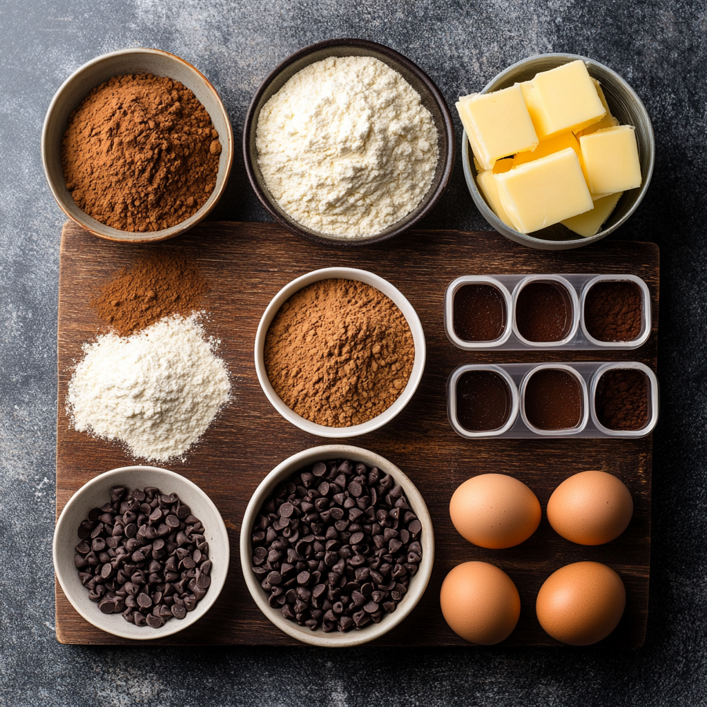 Tiramisu Cookies ingredients