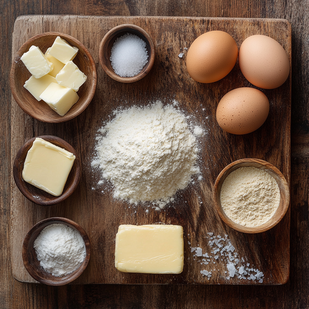 Vanilla Sugar Cookies ingredients