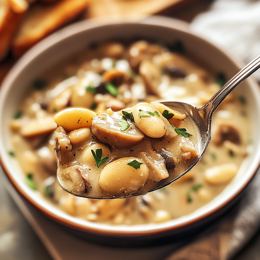 White Bean Mushroom Stew