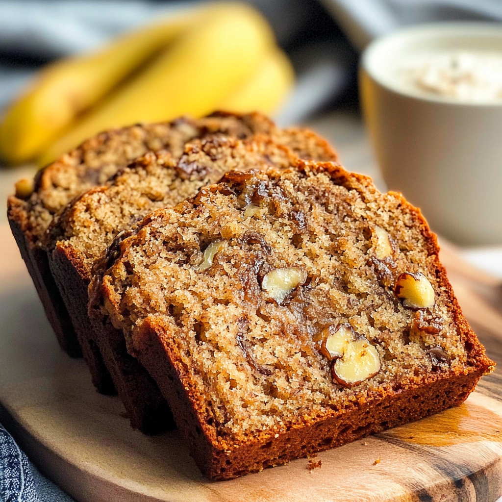 banana nut bread recipe