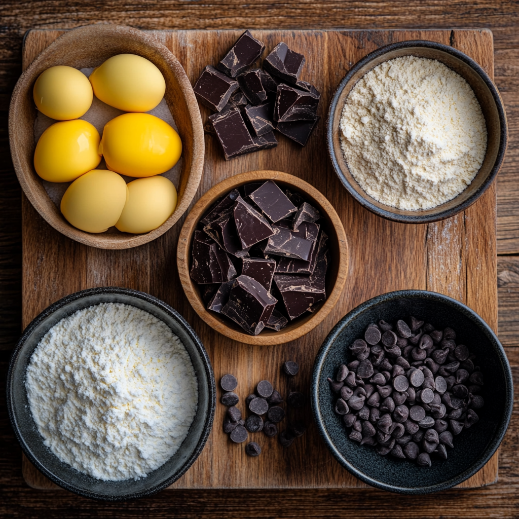 dark chocolate peppermint brownies ingredients