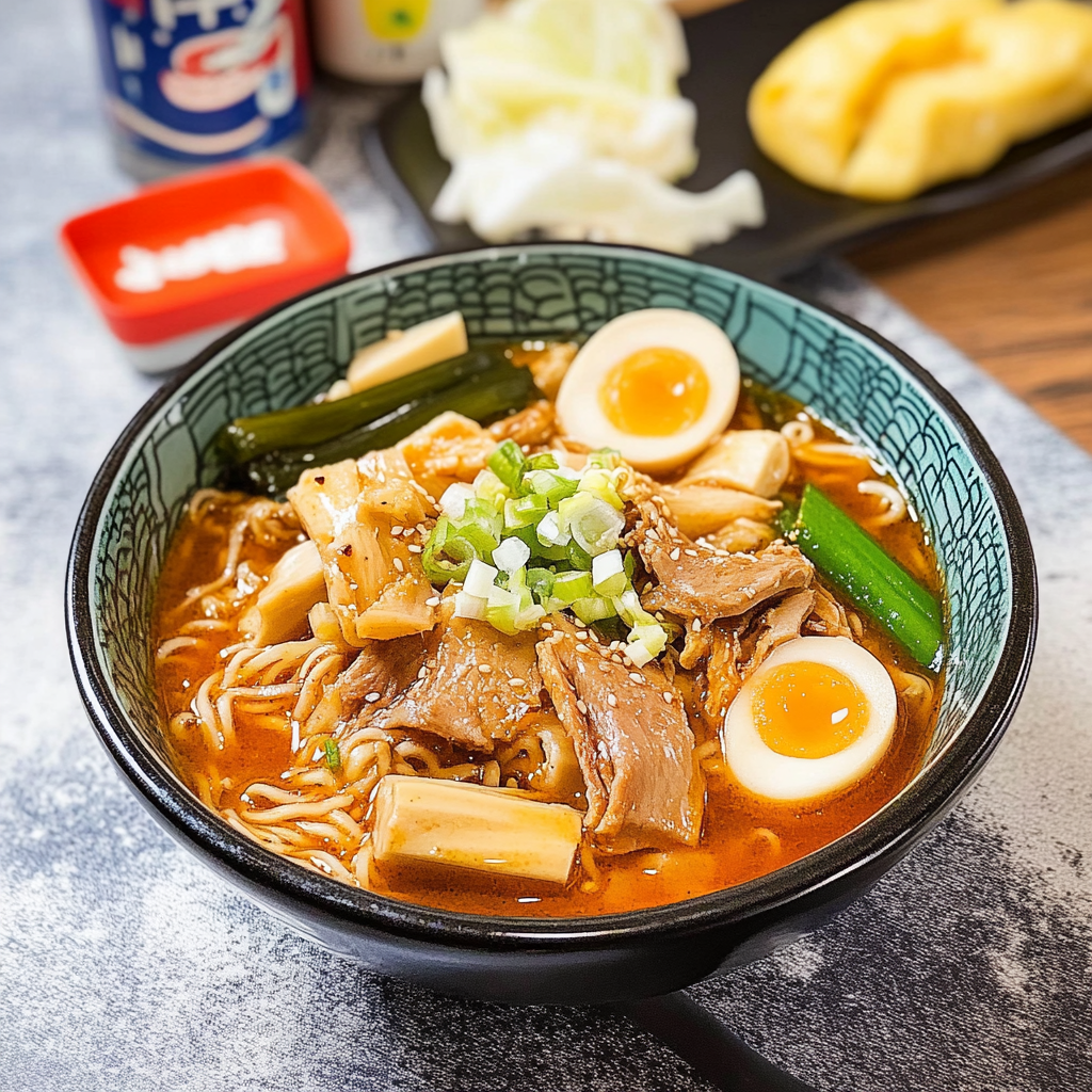 korean ramen & rice cakes