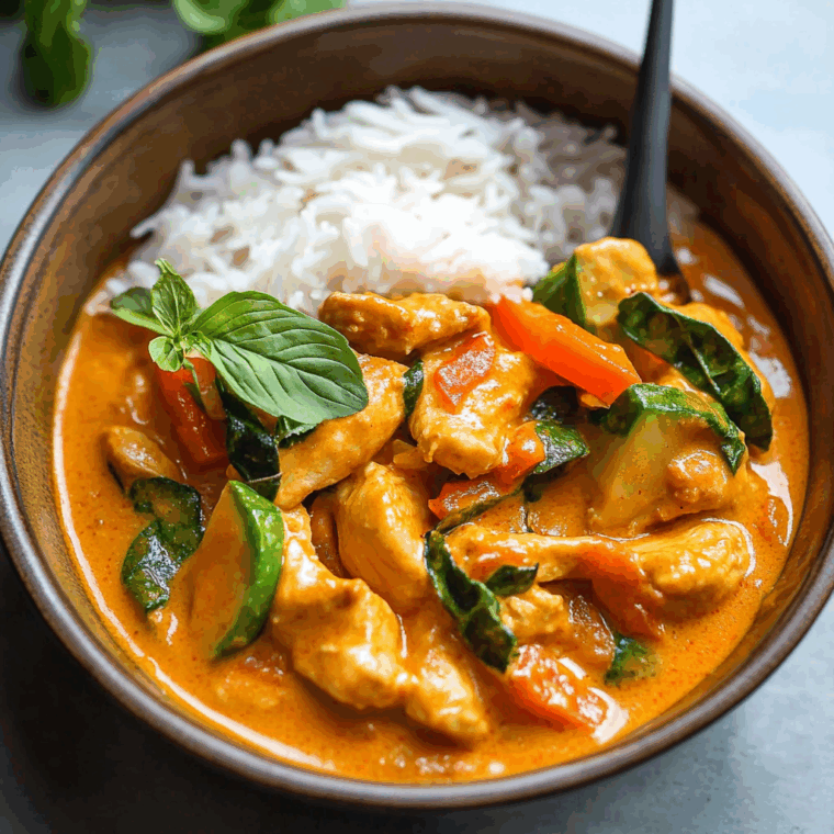 Amazing Thai Coconut Curry Chicken for a Delicious Dinner