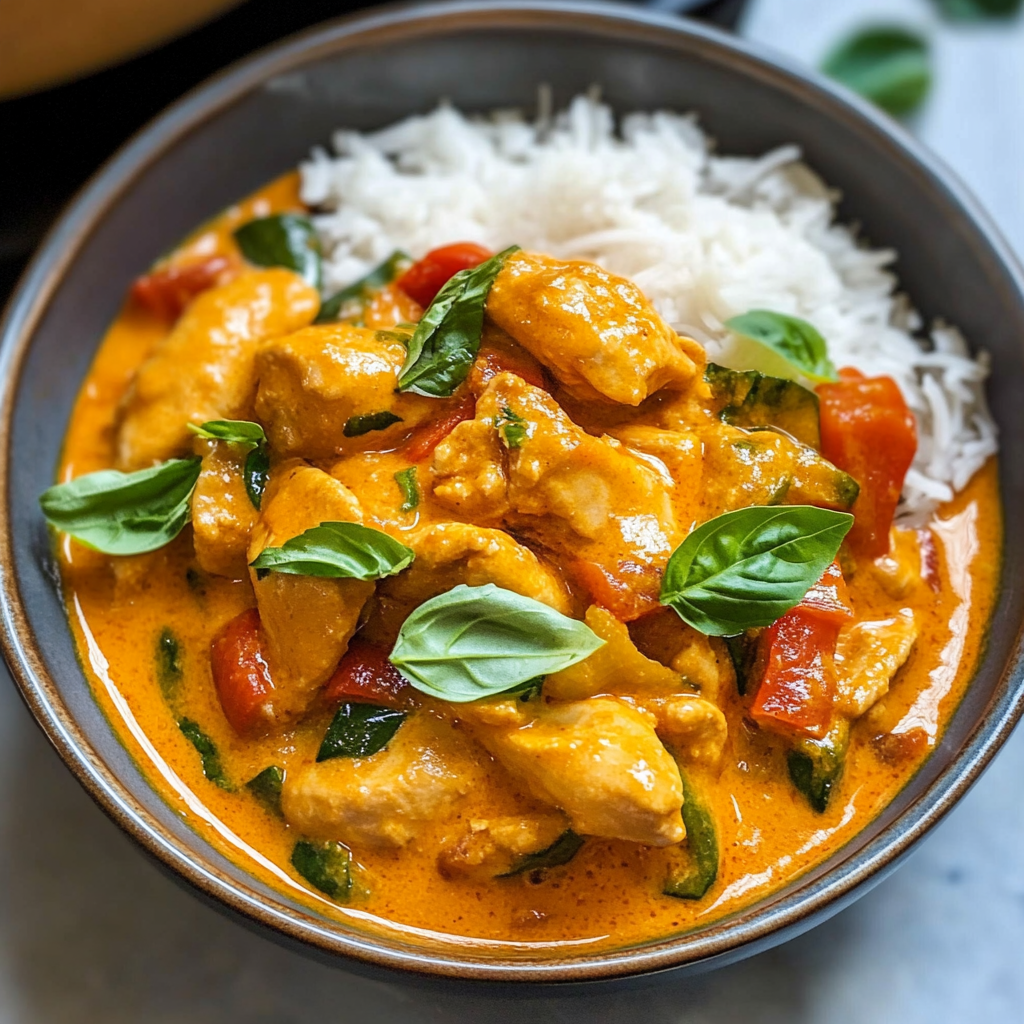 thai coconut curry chicken