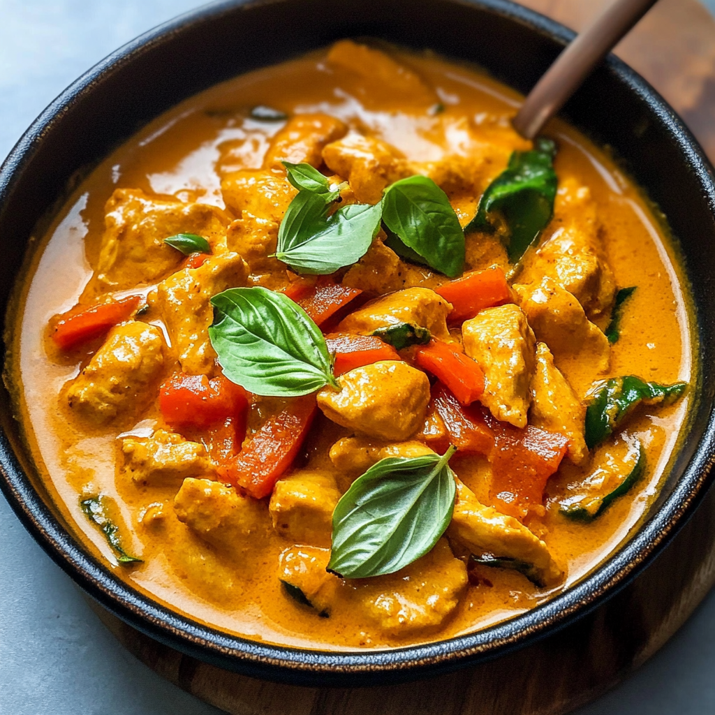 thai coconut curry chicken