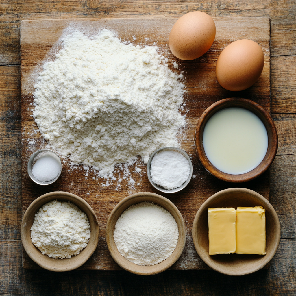 Air Fryer Beignets ingredients
