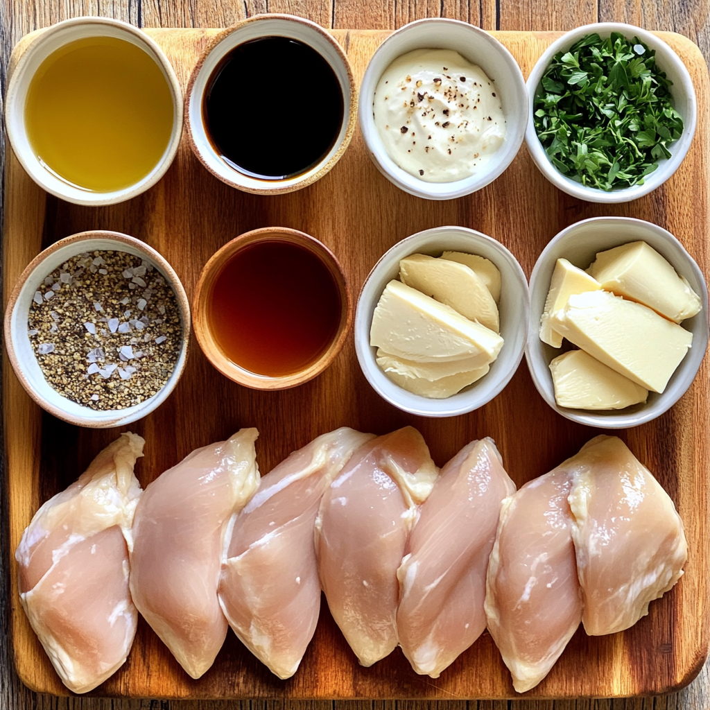 Cream Cheese Chicken ingredients