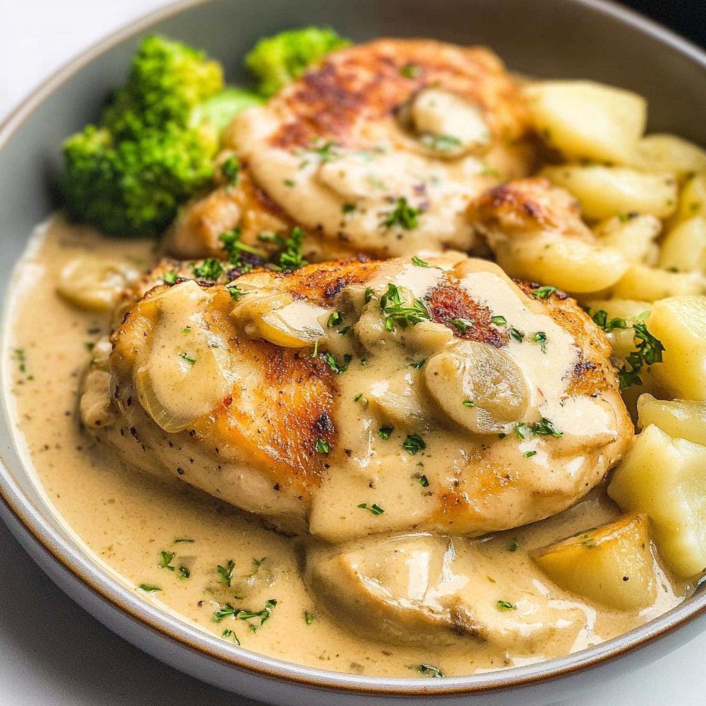 Creamy Garlic Chicken