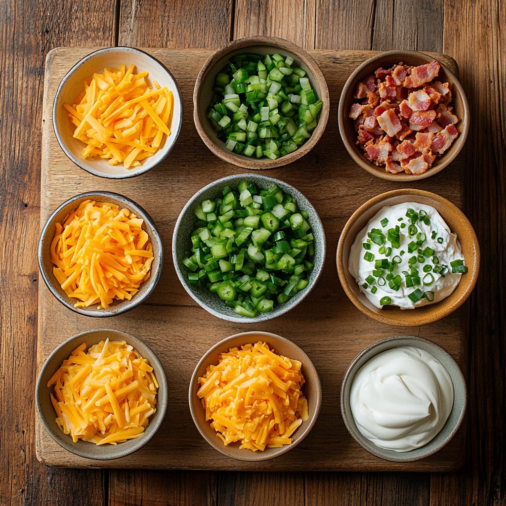 Jalapeño Popper Dip ingredients
