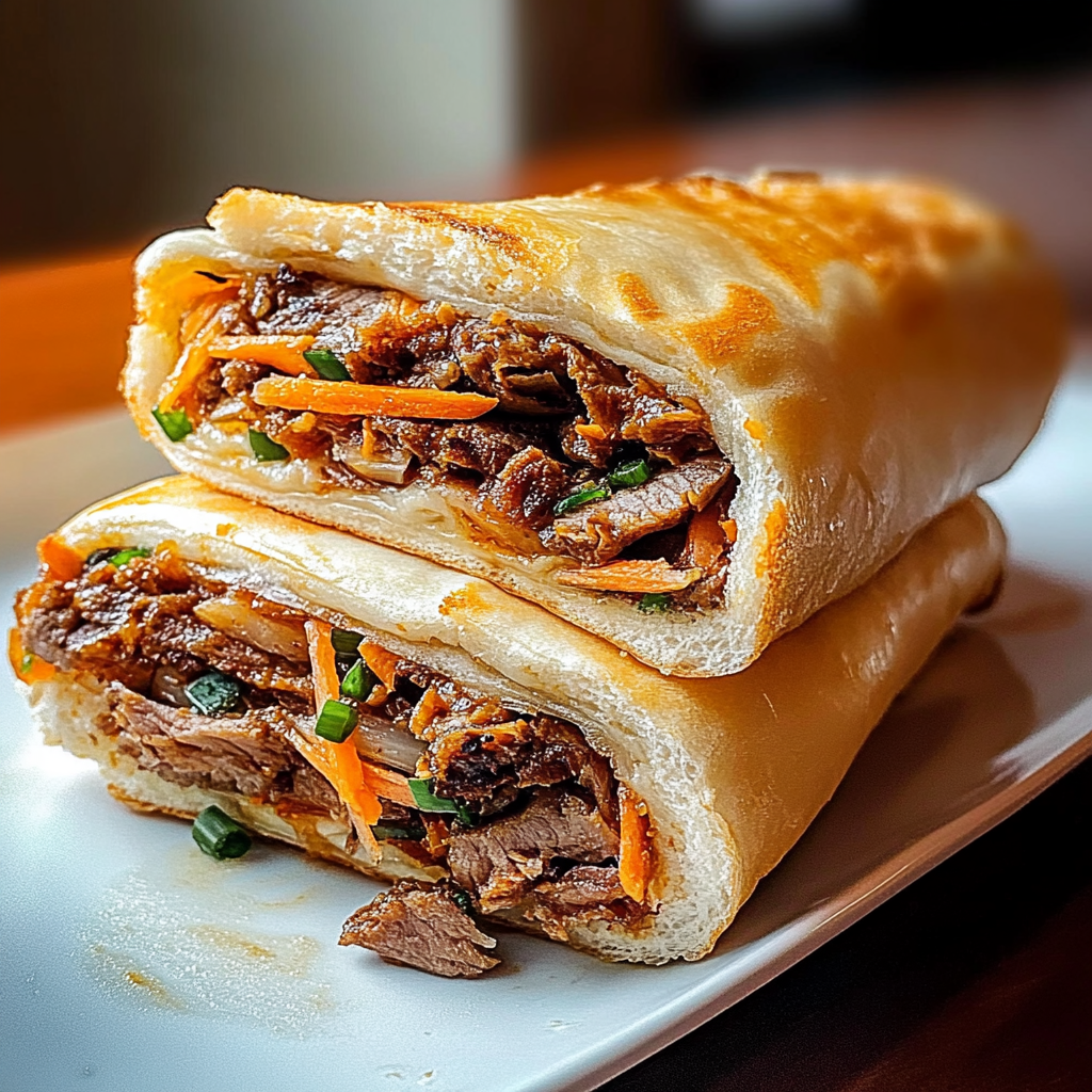 Korean-Inspired Kimchi Bulgogi Cheesesteak