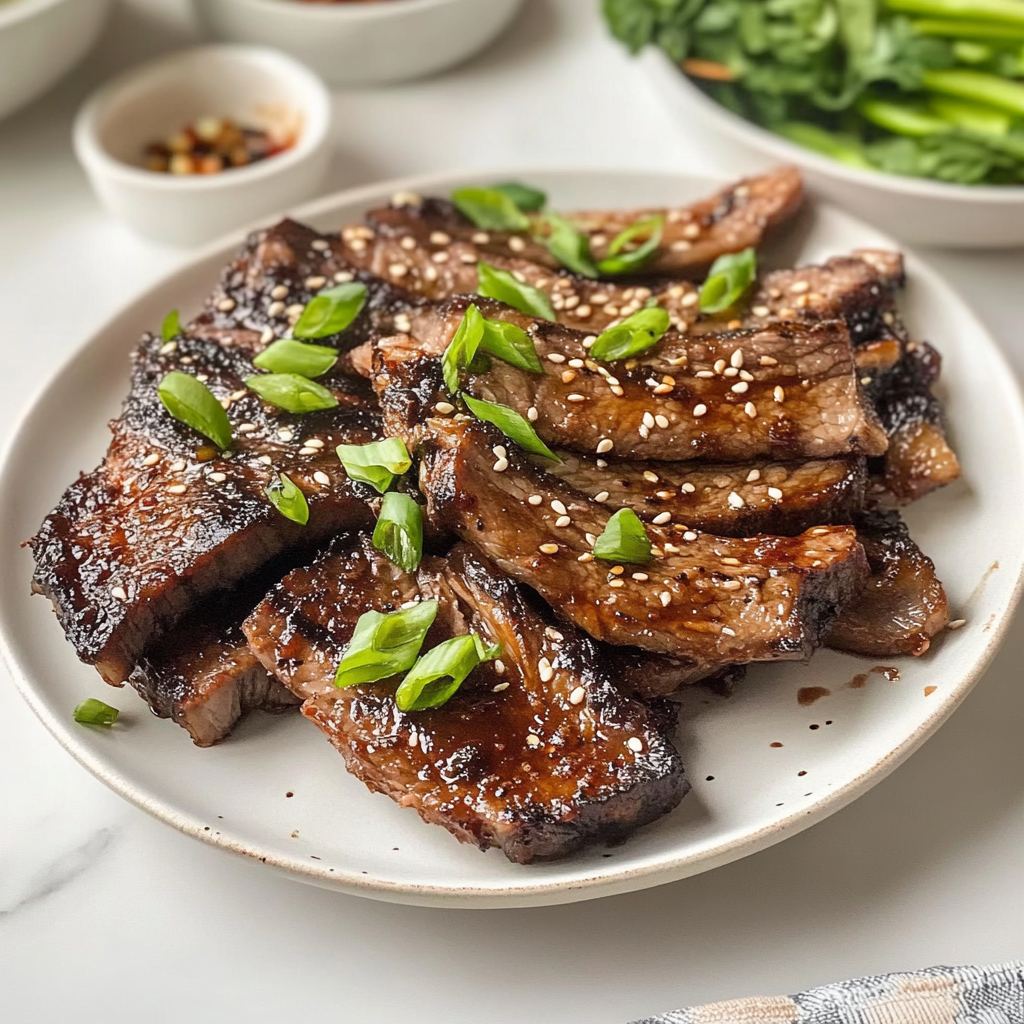 Korean BBQ Short Ribs
