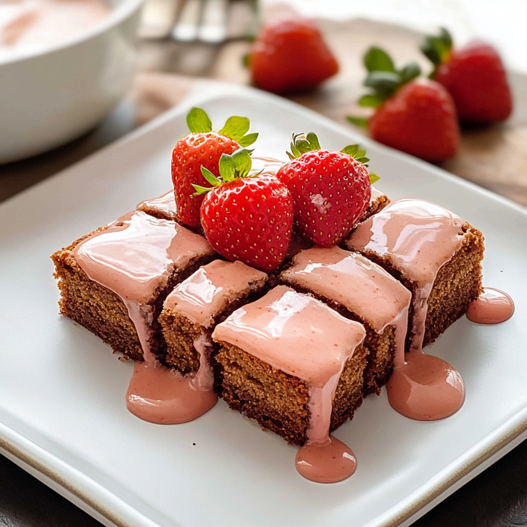 Strawberry Brownies
