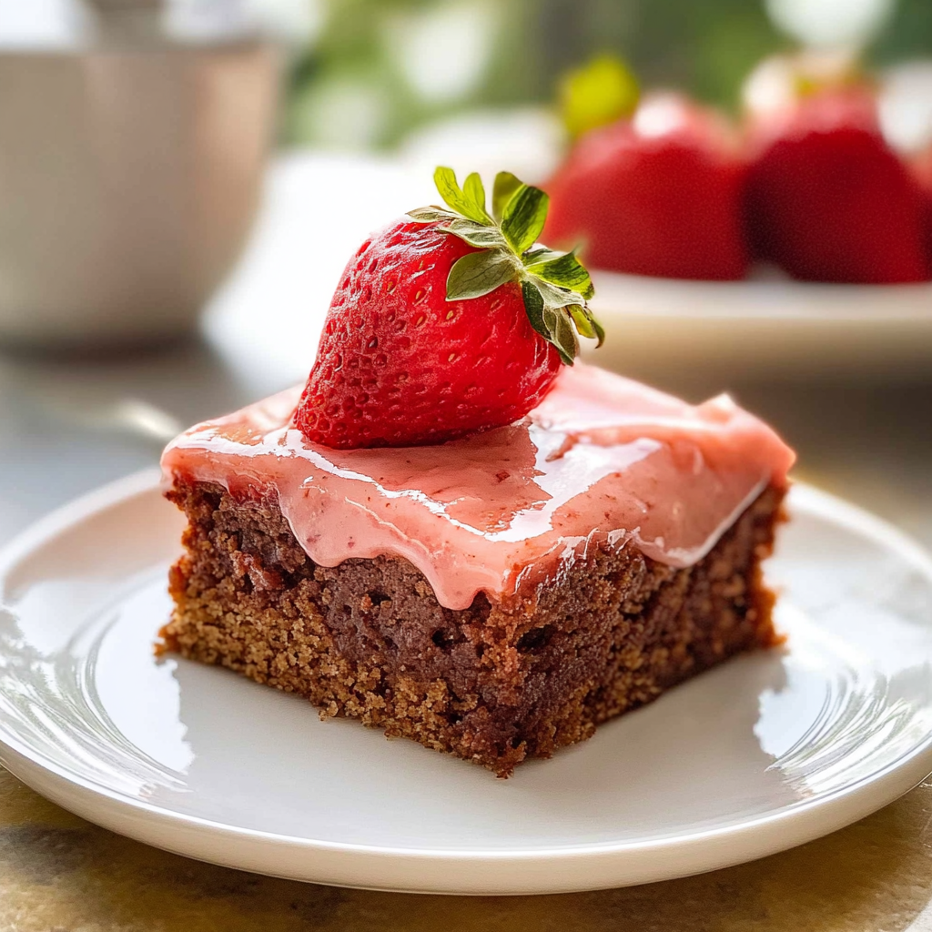 Strawberry Brownies