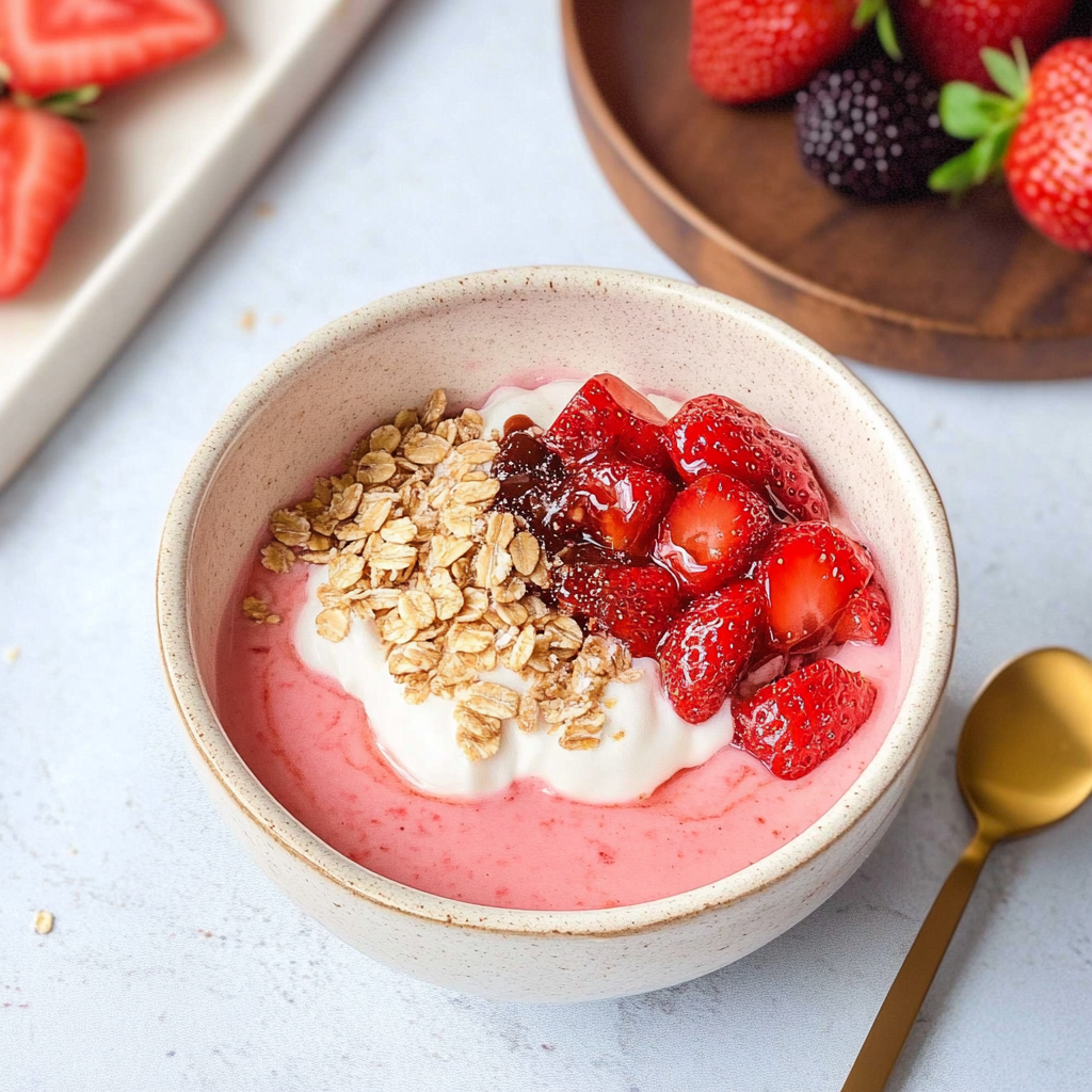 Strawberry Yogurt Bowl