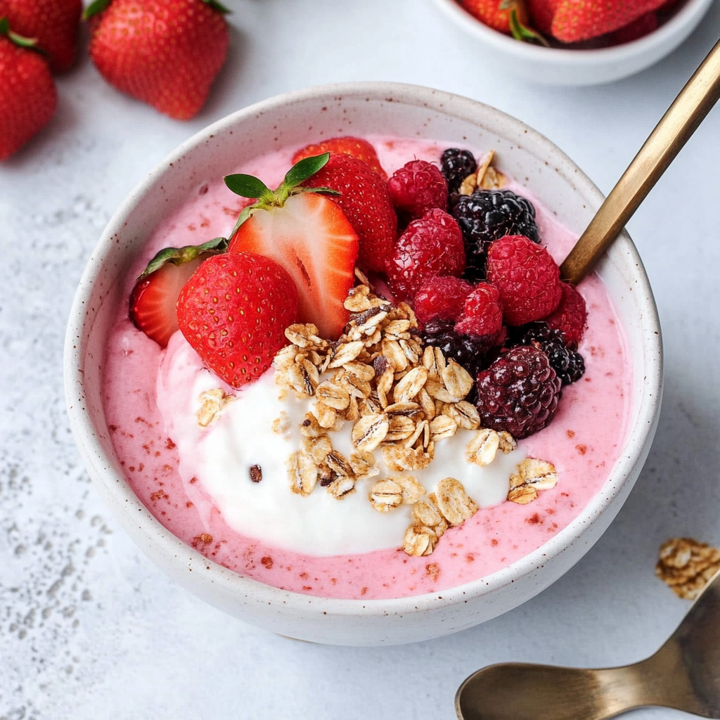 Strawberry Yogurt Bowl