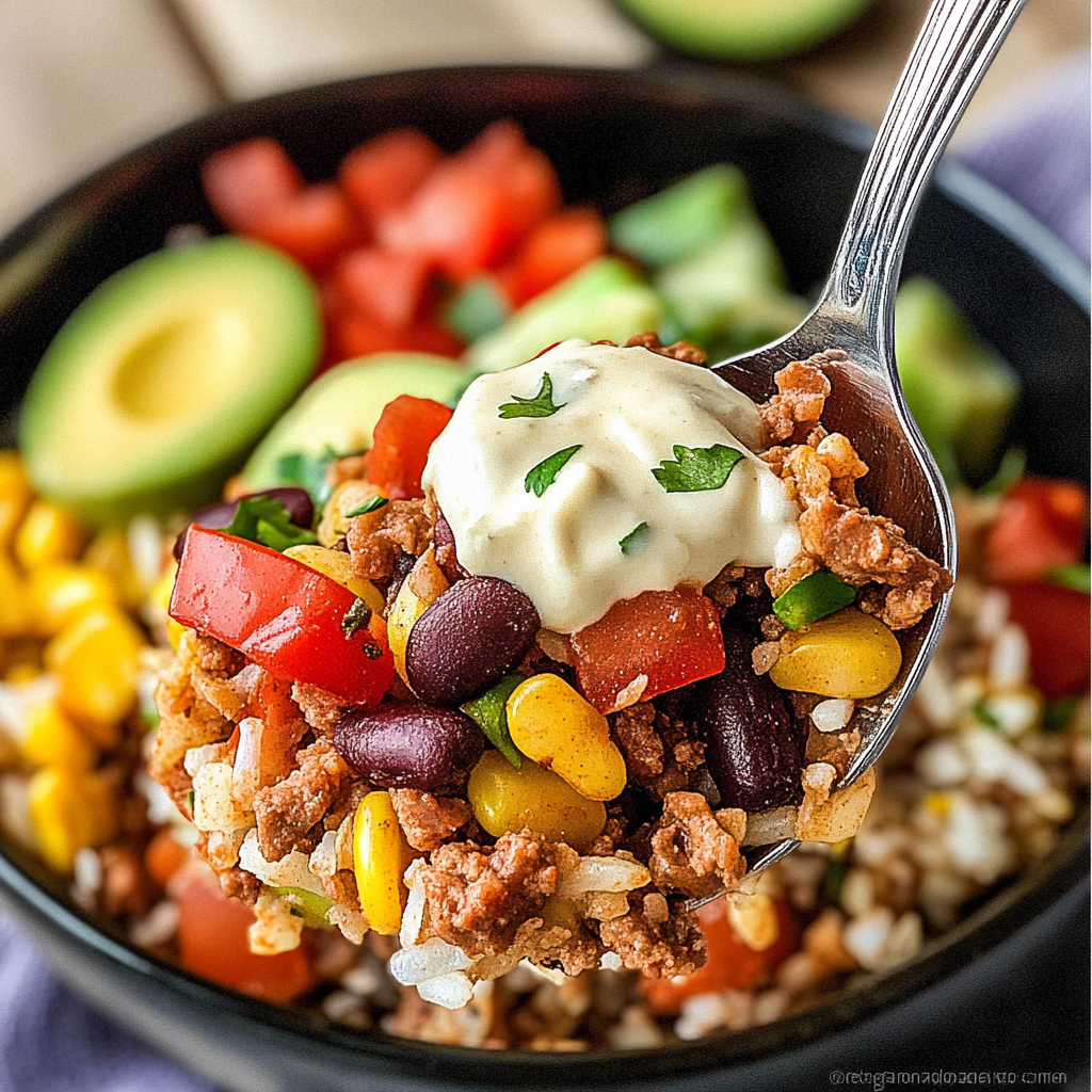 Taco Rice Bowl