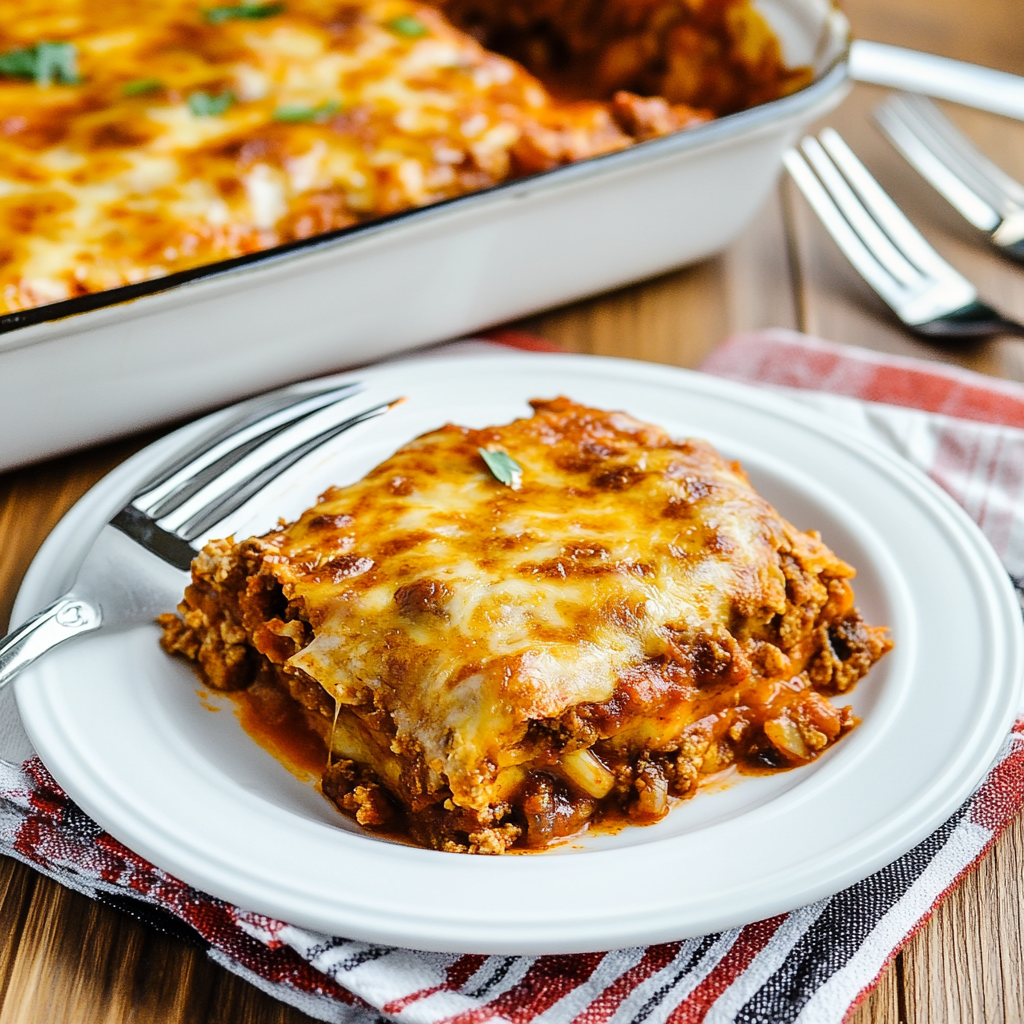 Turkey Enchilada Casserole
