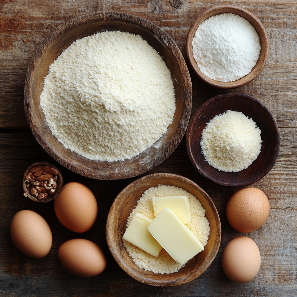 almond cake ingredients