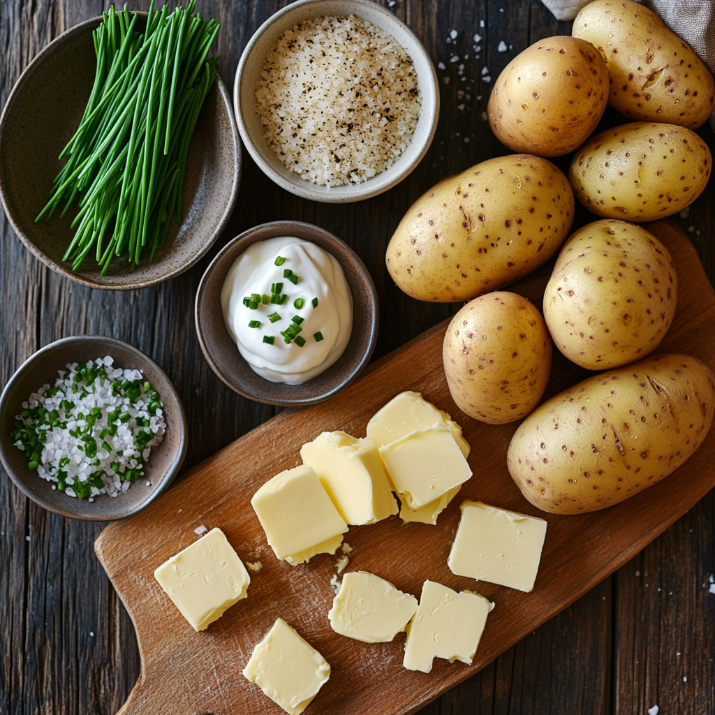 baked potatoes in the oven ingredients