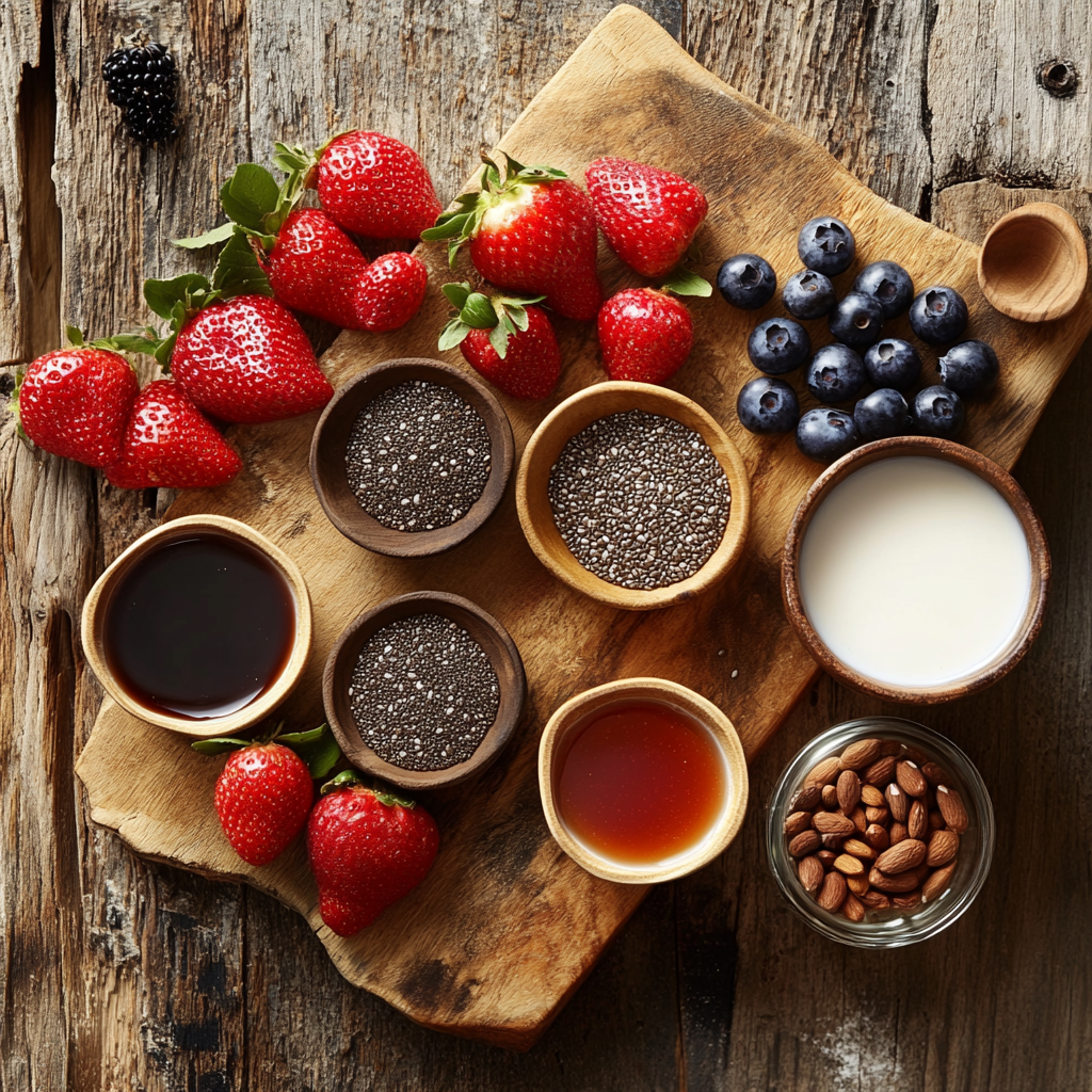 chia seed pudding almond milk ingredients