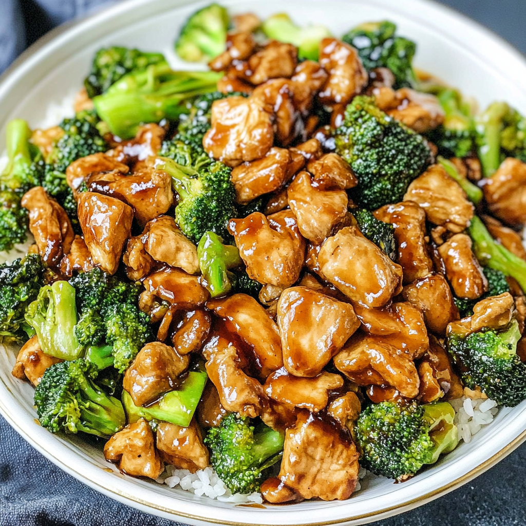 chicken and broccoli stir fry