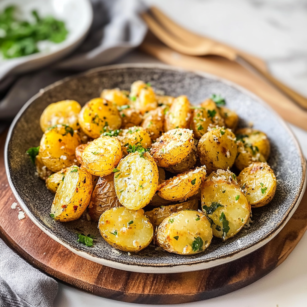 garlic parmesan potatoes