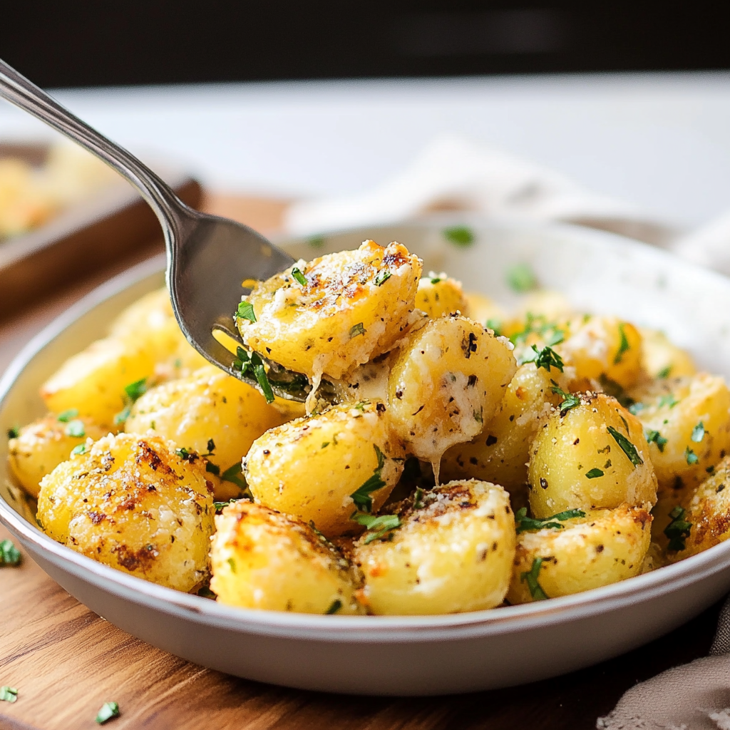 garlic parmesan potatoes
