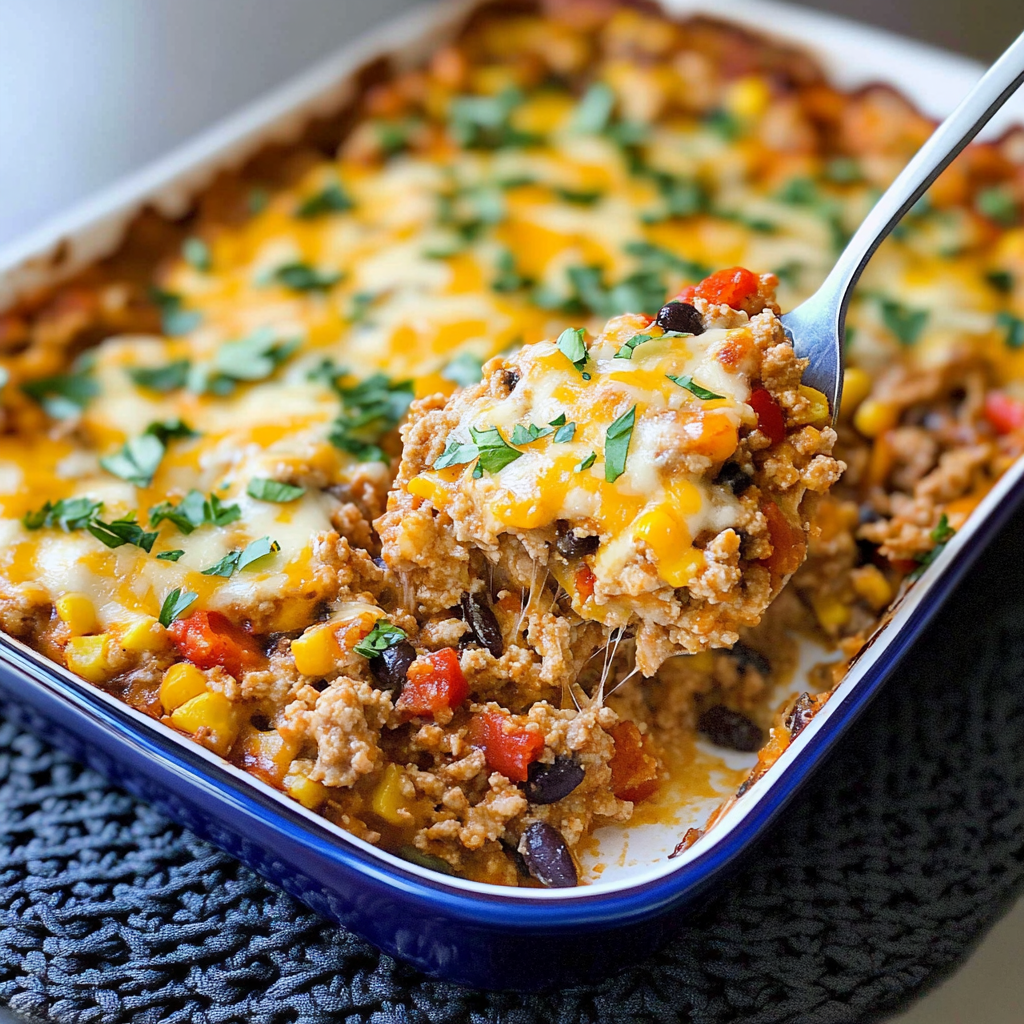 ground turkey casserole